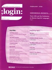 ;login: February 1998