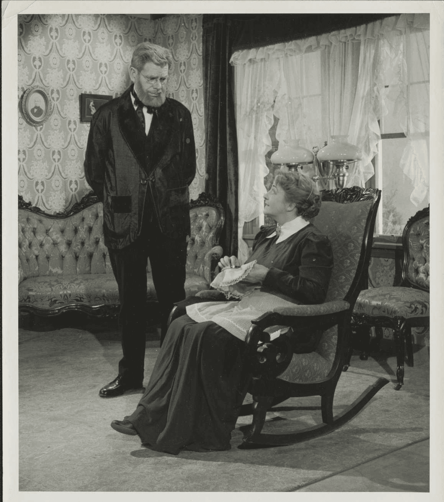 Production photo - Cinecraft Productions. Ohio Story radio & TV series
